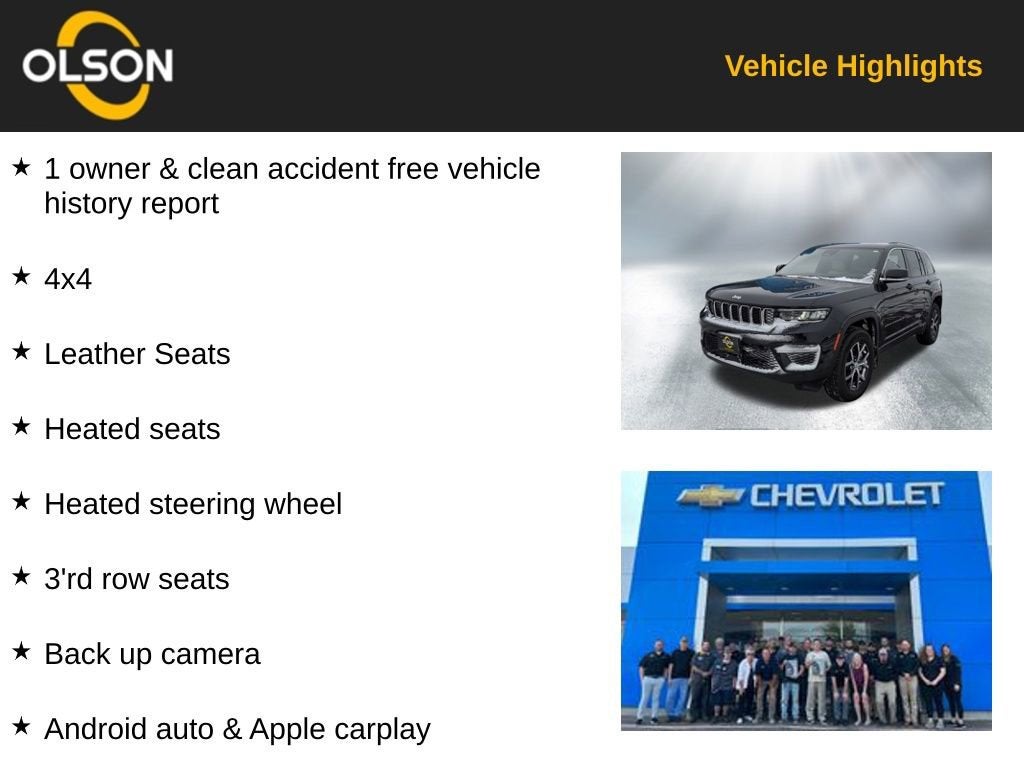 2023 Jeep Grand Cherokee Limited 4x4