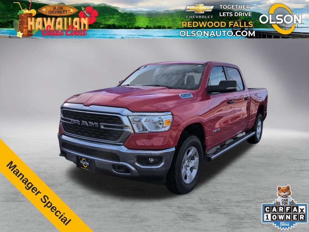 2023 RAM 1500 Big Horn Crew Cab 4x4 6'4" Box