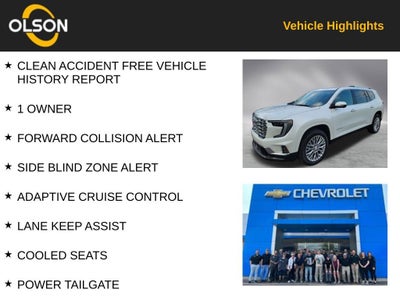 2024 GMC Acadia Denali