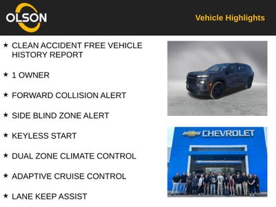 2025 Chevrolet Traverse RS