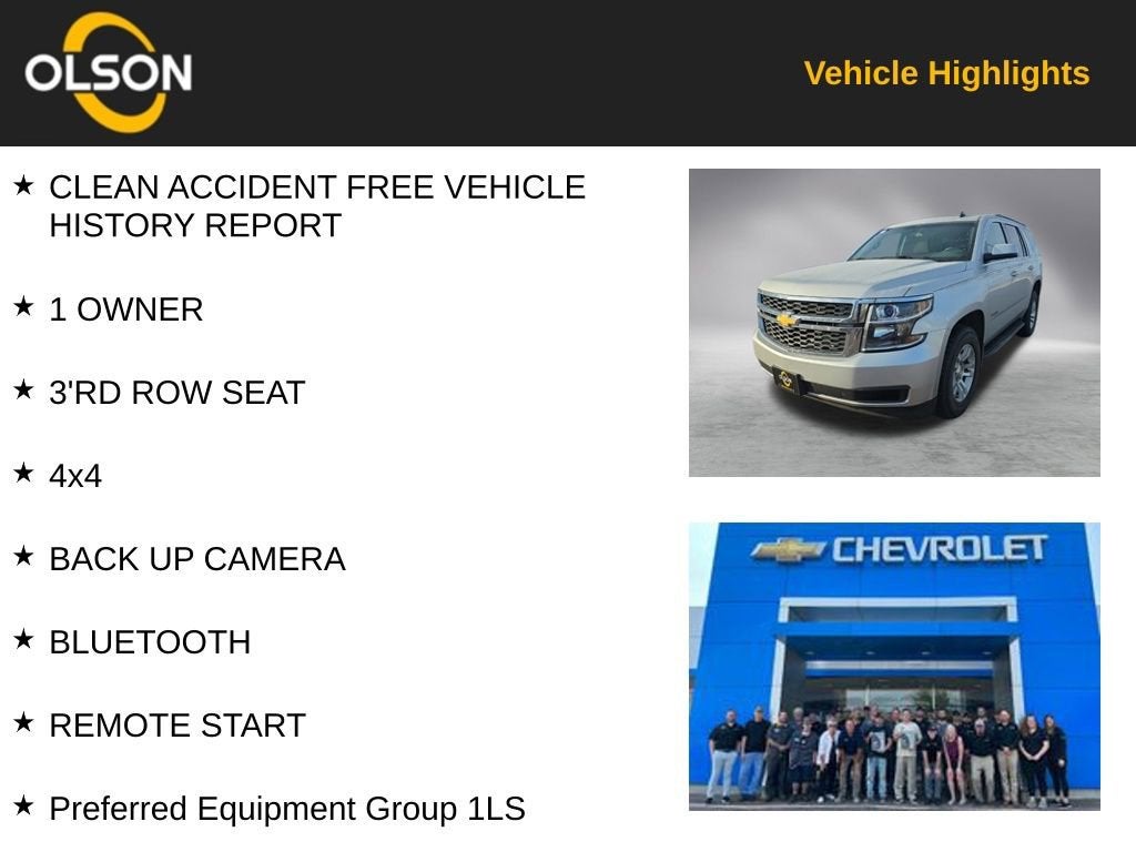 2015 Chevrolet Tahoe LS