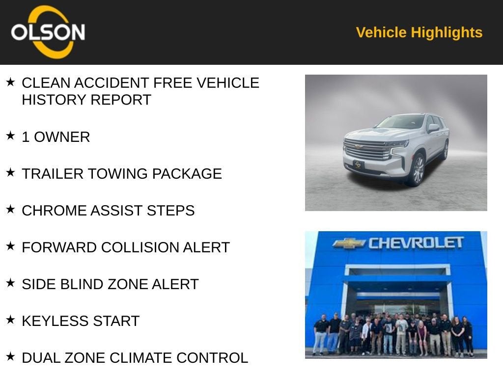 2022 Chevrolet Tahoe High Country