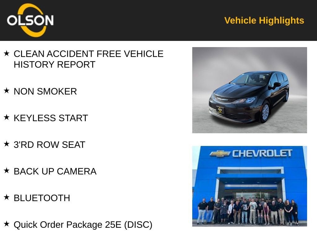 2017 Chrysler Pacifica LX