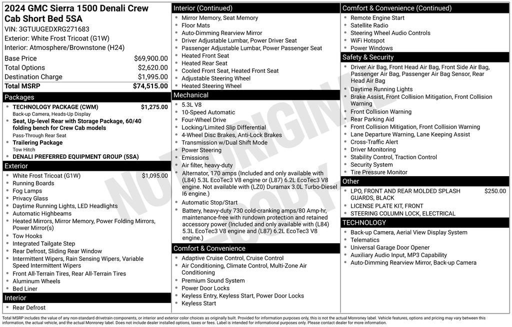 2024 GMC Sierra 1500 Denali
