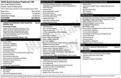 2025 Buick Enclave Preferred