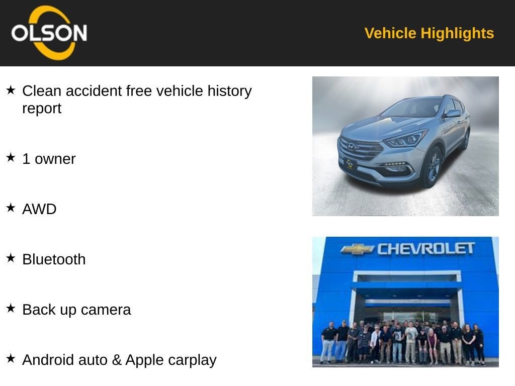 2017 Hyundai Santa Fe Sport 2.4L