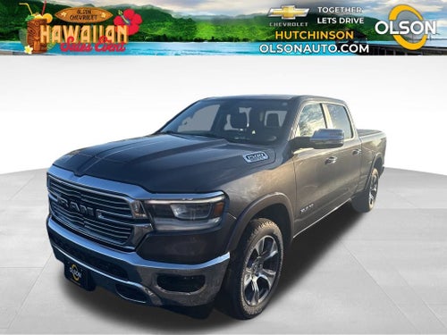 2019 RAM 1500 Laramie Crew Cab 4x4 6'4" Box