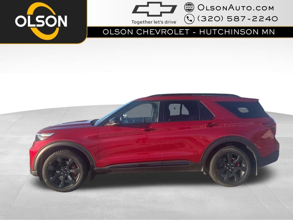 Used 2023 Ford Explorer ST with VIN 1FM5K8GC5PGA52476 for sale in Hutchinson, Minnesota