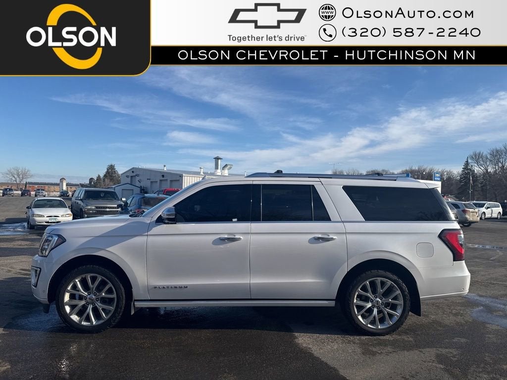 Used 2019 Ford Expedition Platinum with VIN 1FMJK1MT2KEA13780 for sale in Hutchinson, Minnesota