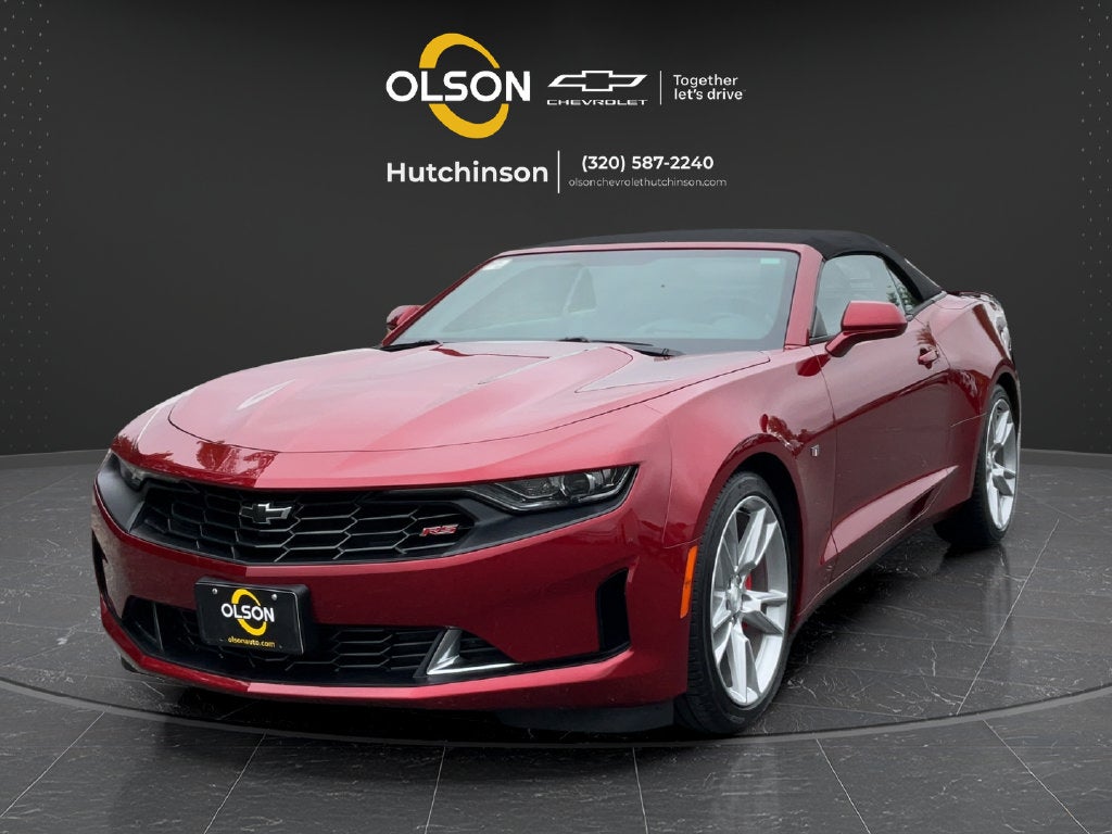 Used 2023 Chevrolet Camaro 3LT with VIN 1G1FD3DS4P0156847 for sale in Hutchinson, Minnesota