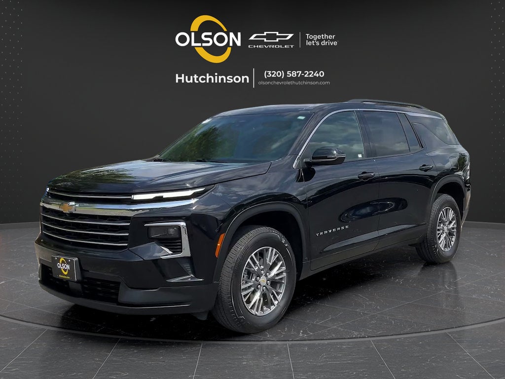Used 2025 Chevrolet Traverse LT with VIN 1GNEVGRS4SJ264444 for sale in Hutchinson, Minnesota