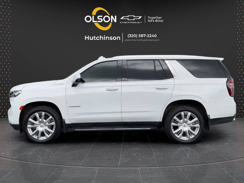 Used 2021 Chevrolet Tahoe High Country with VIN 1GNSKTKL1MR397660 for sale in Hutchinson, Minnesota
