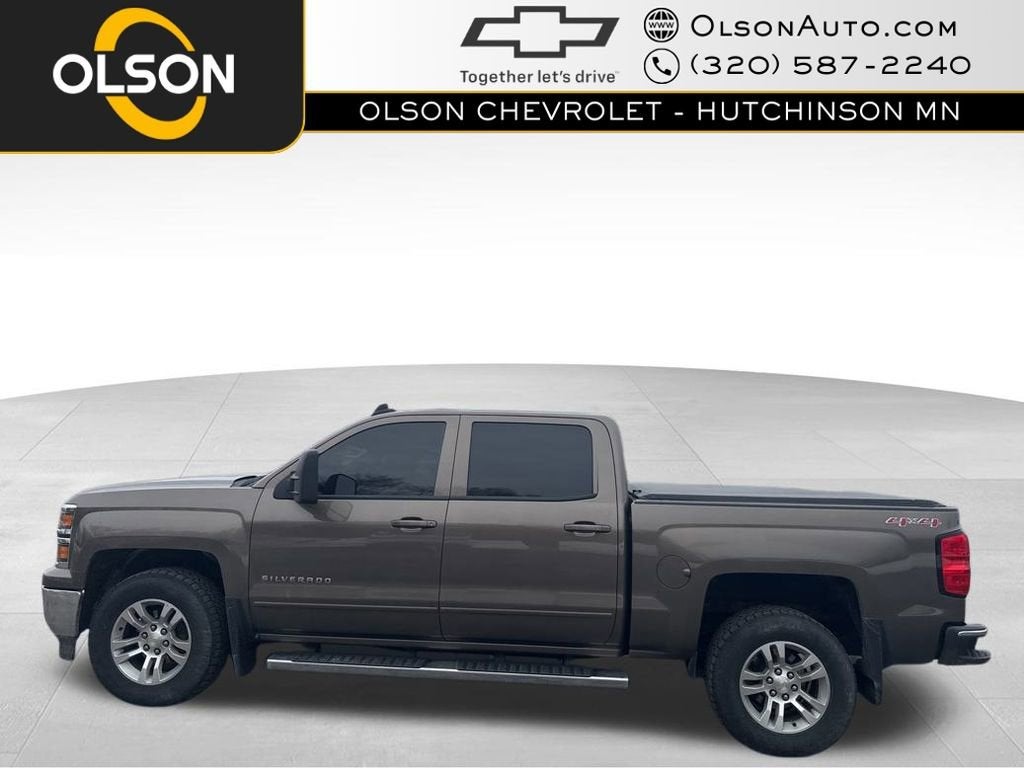 Used 2015 Chevrolet Silverado 1500 LT with VIN 3GCUKREC7FG211266 for sale in Hutchinson, Minnesota
