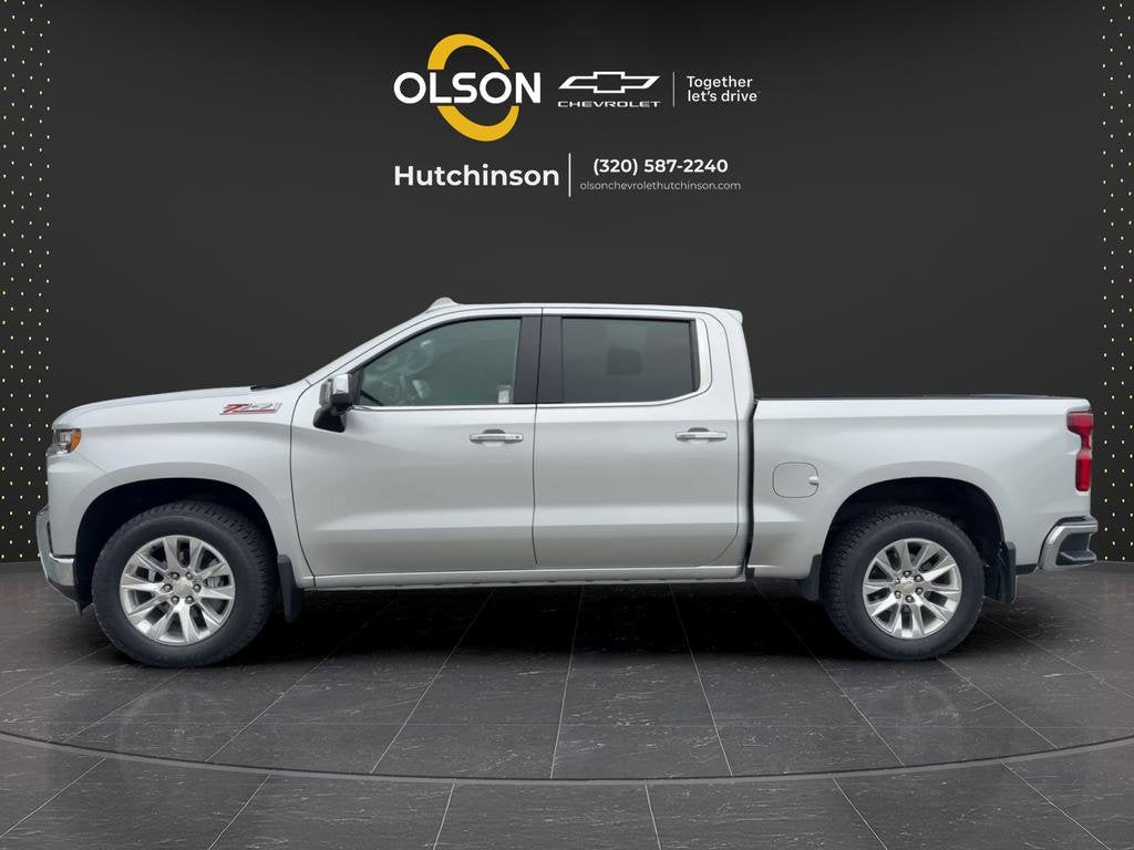 Used 2021 Chevrolet Silverado 1500 LTZ with VIN 3GCUYGED5MG405268 for sale in Hutchinson, Minnesota