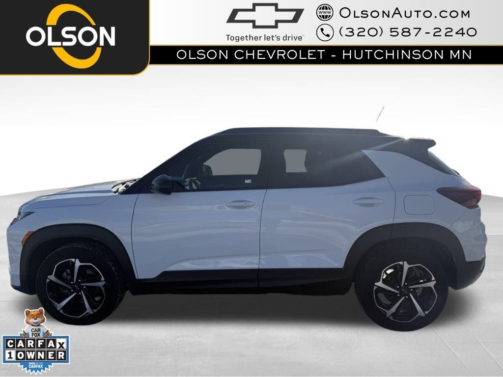 Used 2021 Chevrolet Trailblazer RS with VIN KL79MUSL1MB146005 for sale in Hutchinson, Minnesota