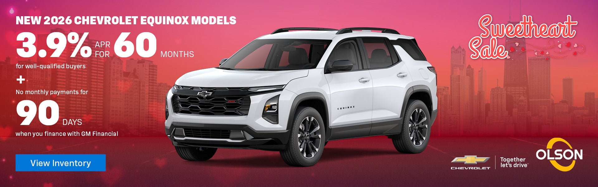New 2026 Chevrolet Equinox Models