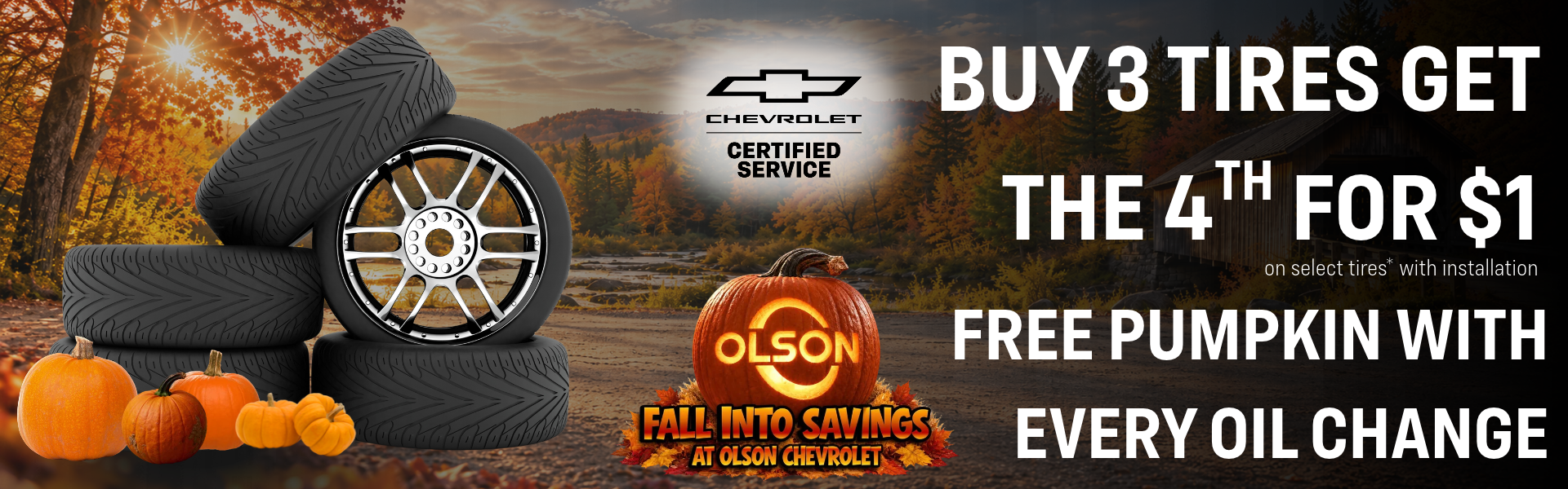 OCTOBER - FALL SERVICE SAVINGS